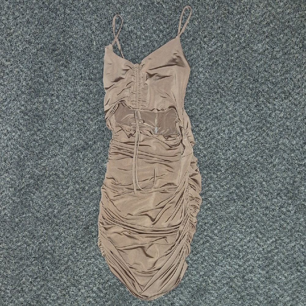 MadGag Tan Dress